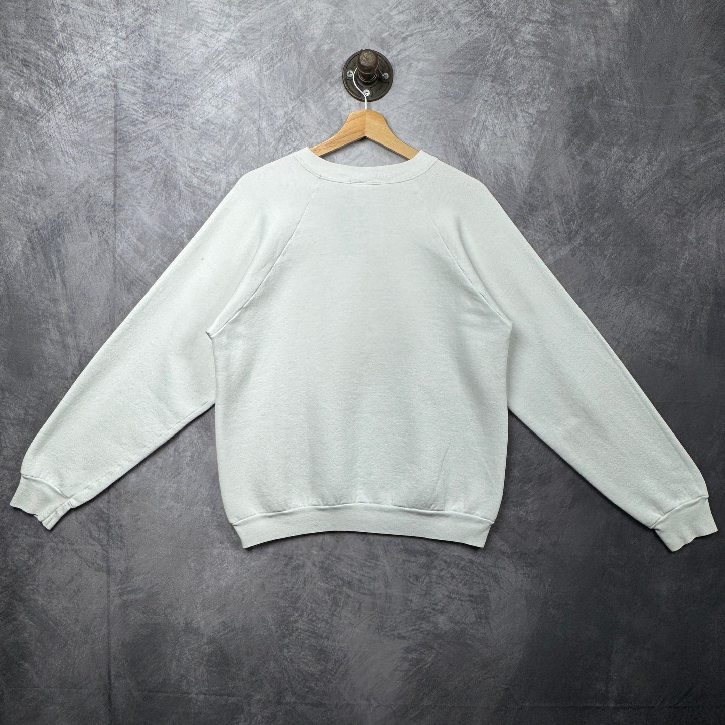 90s White Porsche Crewneck Sweatshirt 4008