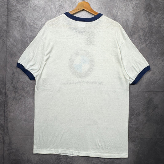 80s White BMW Shirt 3940