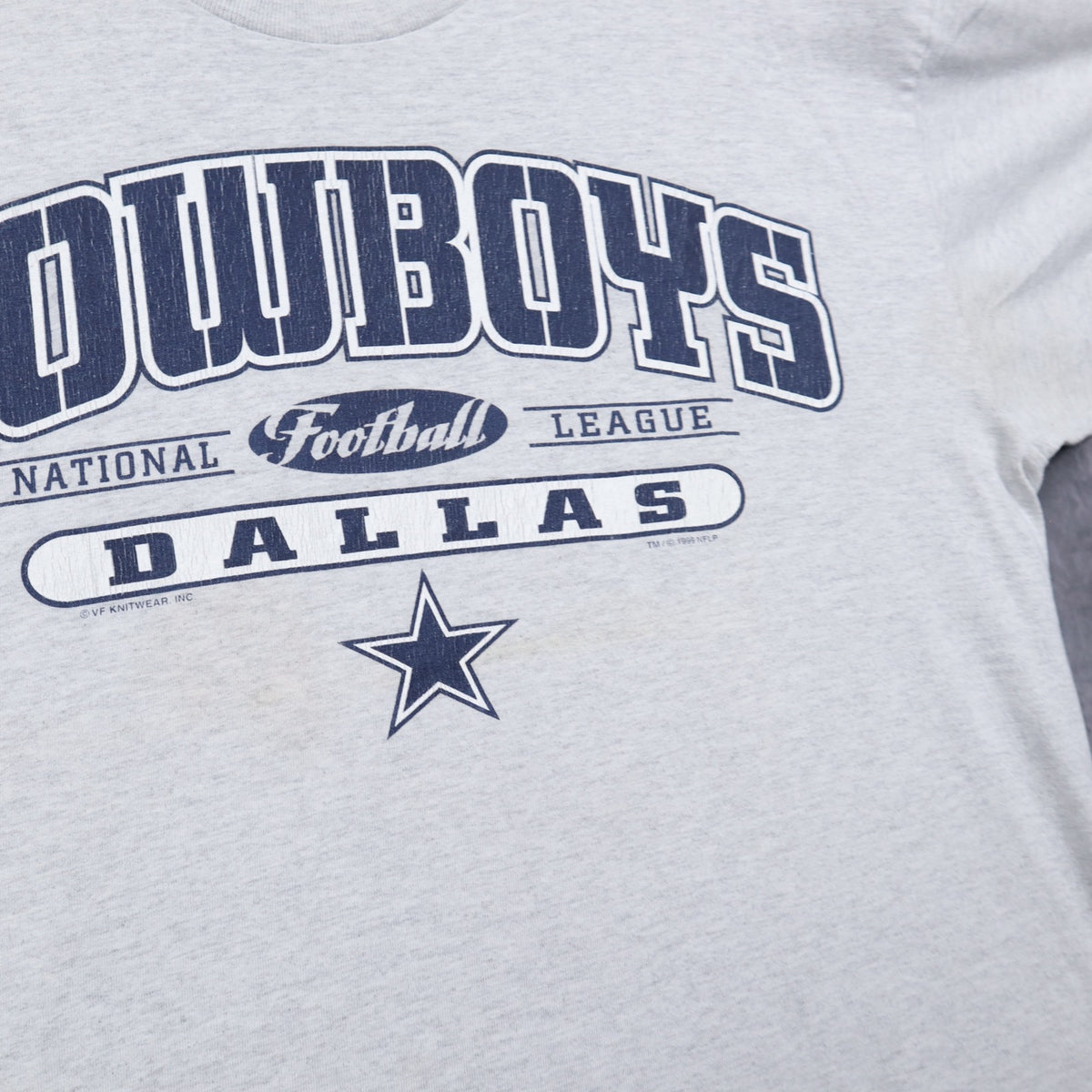 1999 Grey Dallas Cowboys Shirt 6721