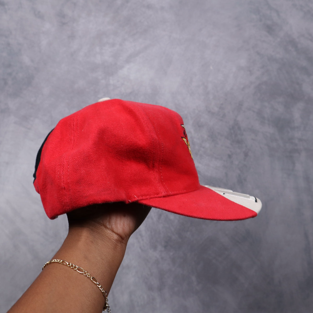 1999 Red Indianapolis 500 Snapback Hat 7287