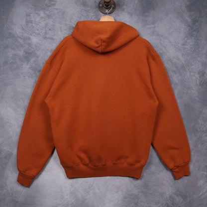 90s Burnt Orange Texas Longhorns Hoodie 5651