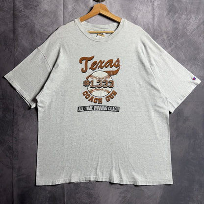 1994 Grey Texas Longhorns Baseball Coach Gus Shirt 4539