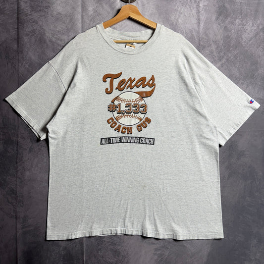 1994 Grey Texas Longhorns Baseball Coach Gus Shirt 4539