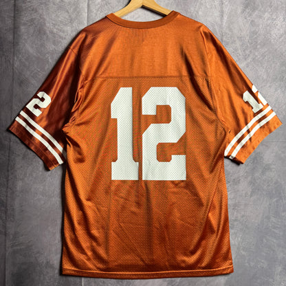 2010 Orange Texas Longhorns Colt McCoy #12 BCS Patch Jersey 4597