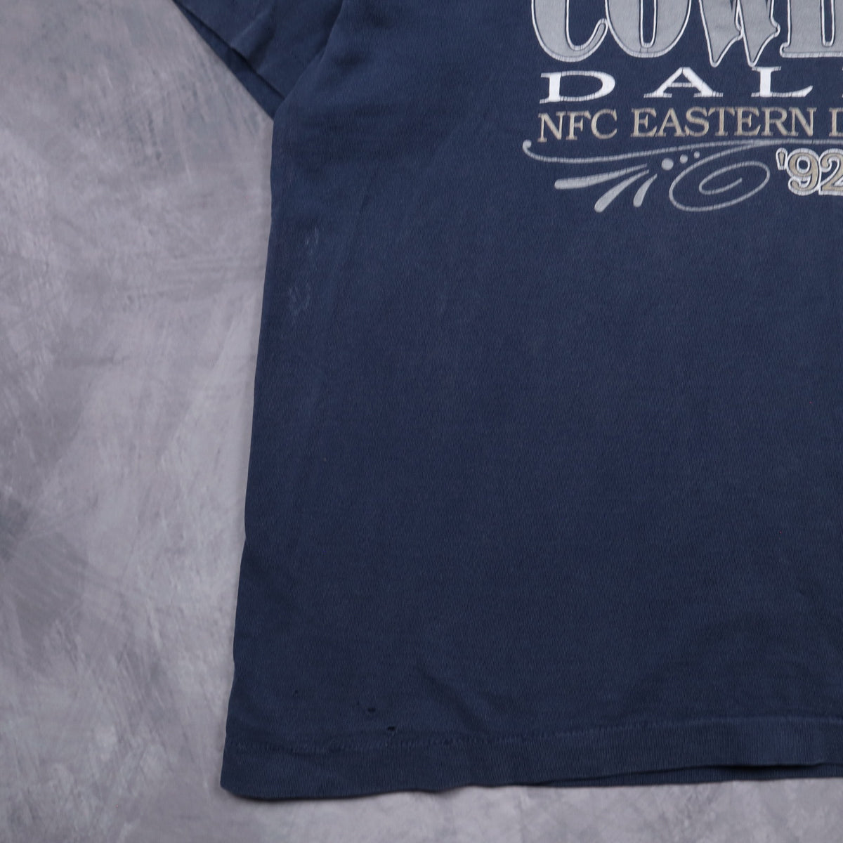 1992 Navy Blue Dallas Cowboys NFC Eastern Div. Champs Shirt 6649