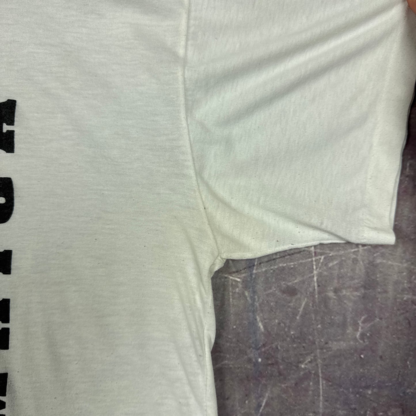 1981 White Bob Marley Memorial Legend Jamaica Graphic Shirt Boxy L 2924