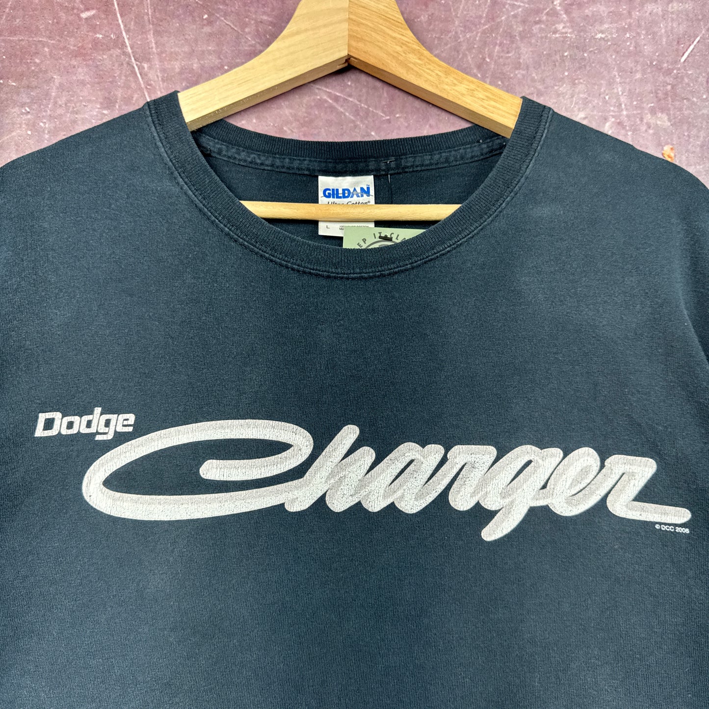00s Black Dodge Charger Shirt 3833