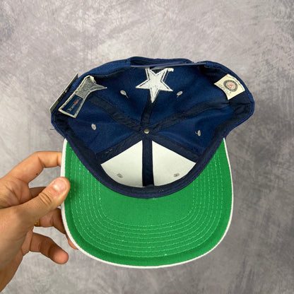 90s Navy Blue Dallas Cowboys Snapback Hat 6855