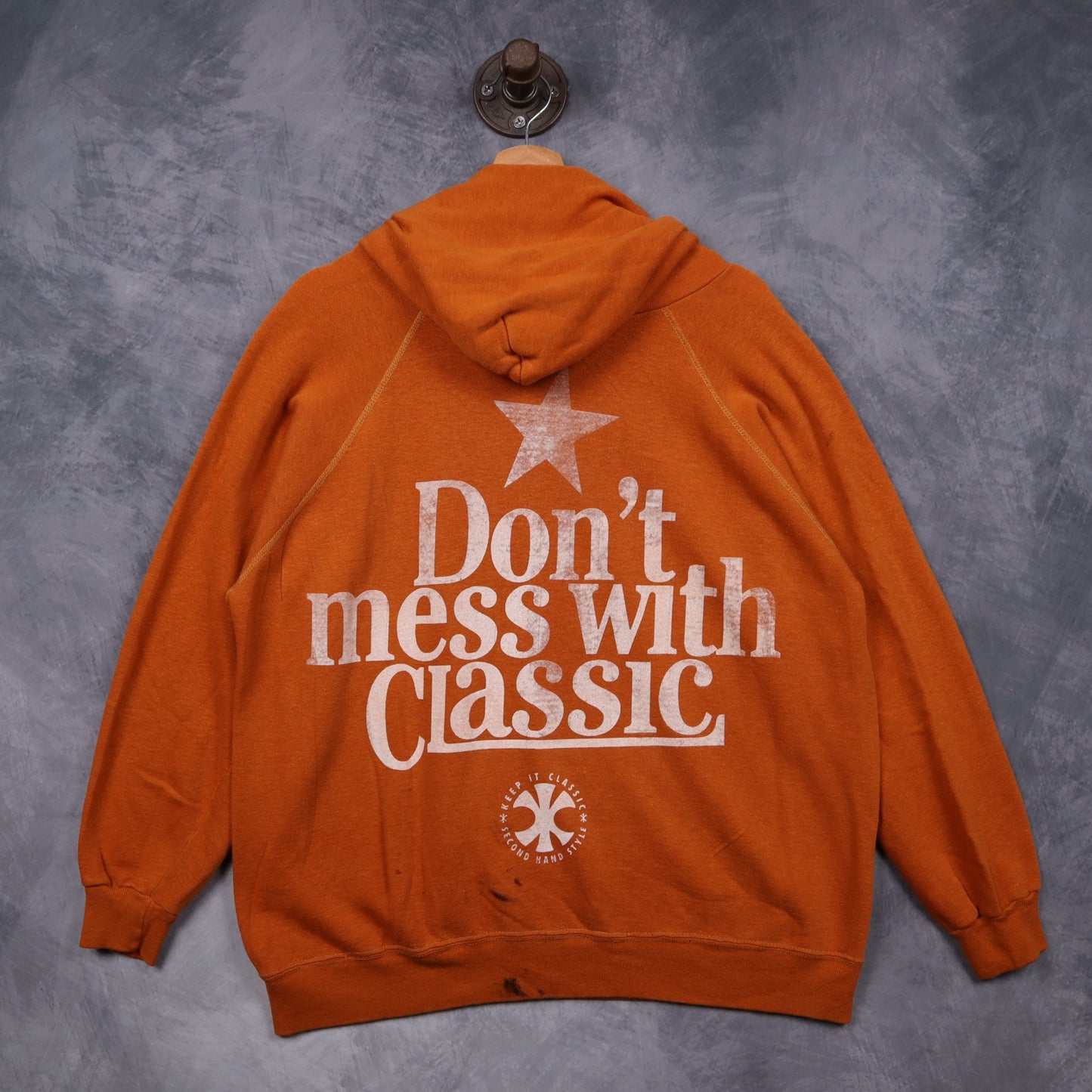 90s Orange Texas Longhorns Hoodie 5681