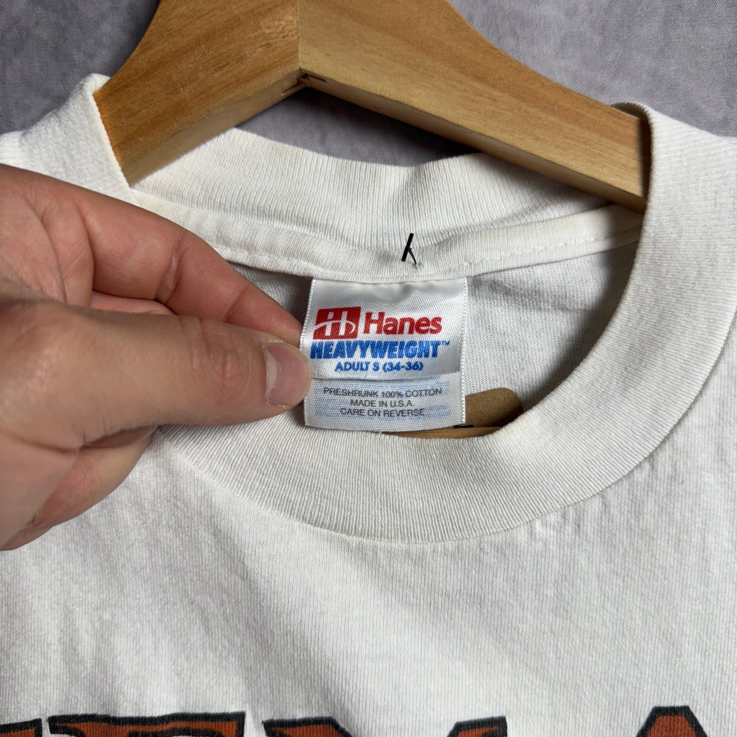 1995 White Texas Longhorns SWC Champions Shirt 4606