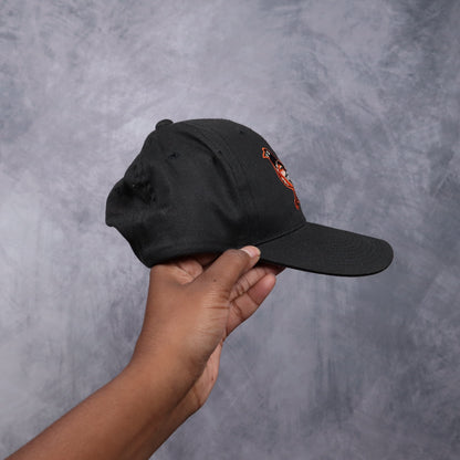 90s Black Baltimore Orioles Snapback Hat 5618