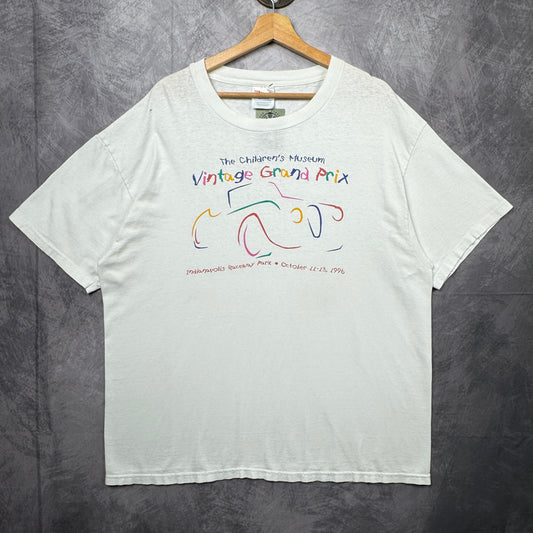 90s White Children's Museum Vintage Grand Prix Shirt 3930