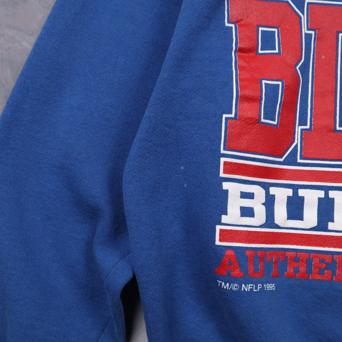 1995 Blue Buffalo Bills NFL Crewneck Sweatshirt 6465
