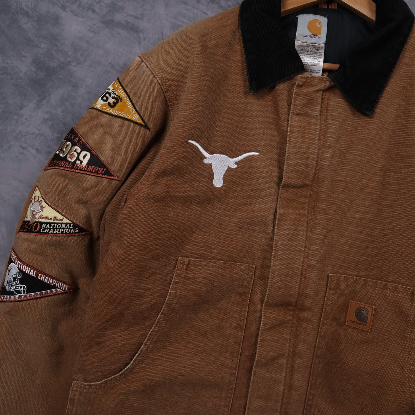 00s Brown Carhartt Texas Longhorns Jacket 5903