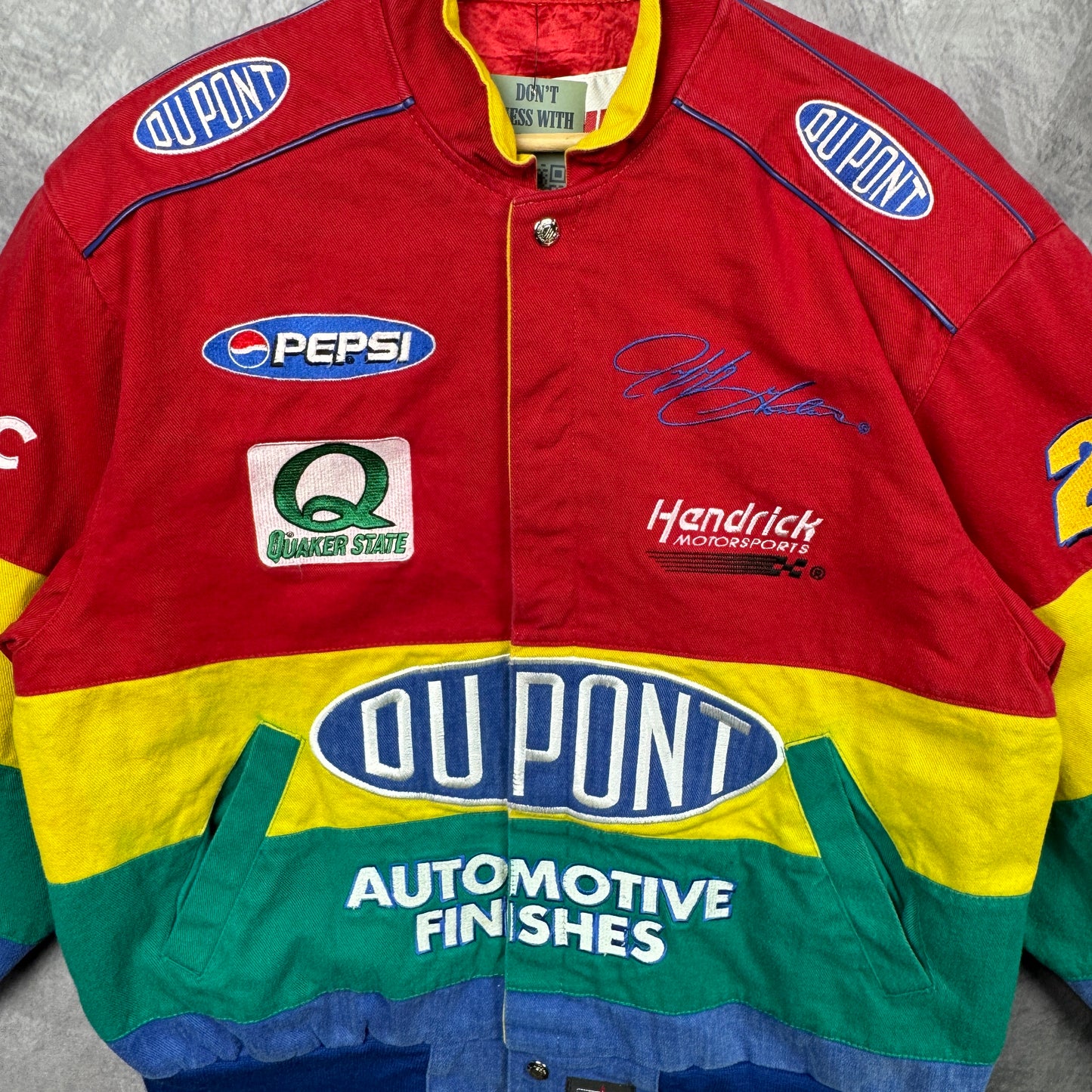 90s Rainbow Dupoint Racing Jacket 4011