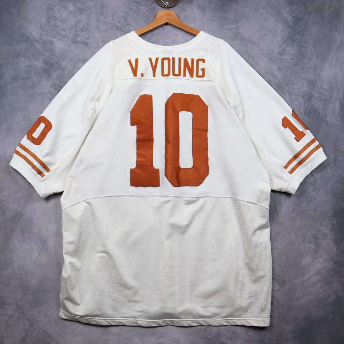 2005 White Texas Longhorns Rose Bowl V. Young Nike Jersey 5813