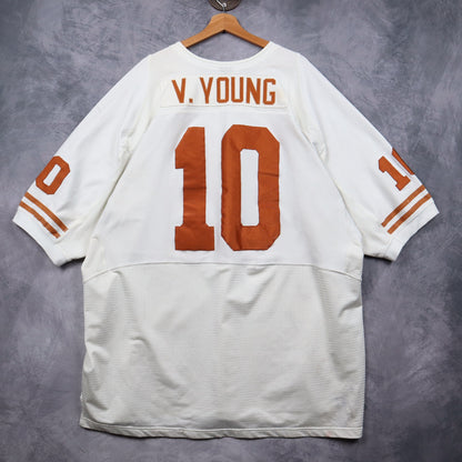 2005 White Texas Longhorns Rose Bowl V. Young Nike Jersey 5813