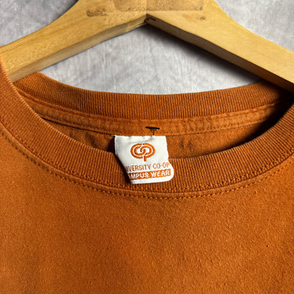 00s Orange Texas Longhorns Don’t Mess With Texas Shirt 4566