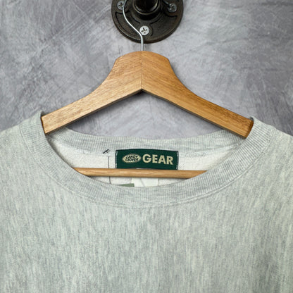 90s Grey Land Rover Champion Reverse Weave Sweatshirt 3984
