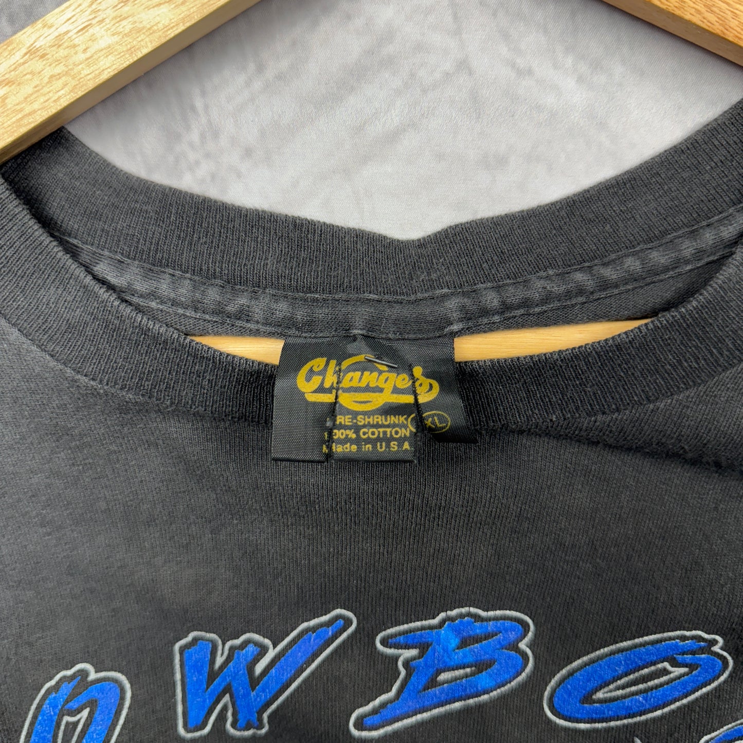 1994 Black Dallas Cowboys Taz Shirt 4187