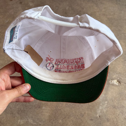 1994 White NCAA Baseball Championship Snapback Hat 5790