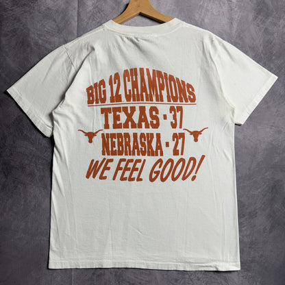 1996 White Texas Longhorns Big 12 Conference Champions Shirt 4603