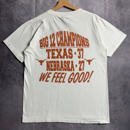 1996 White Texas Longhorns Big 12 Conference Champions Shirt 4603