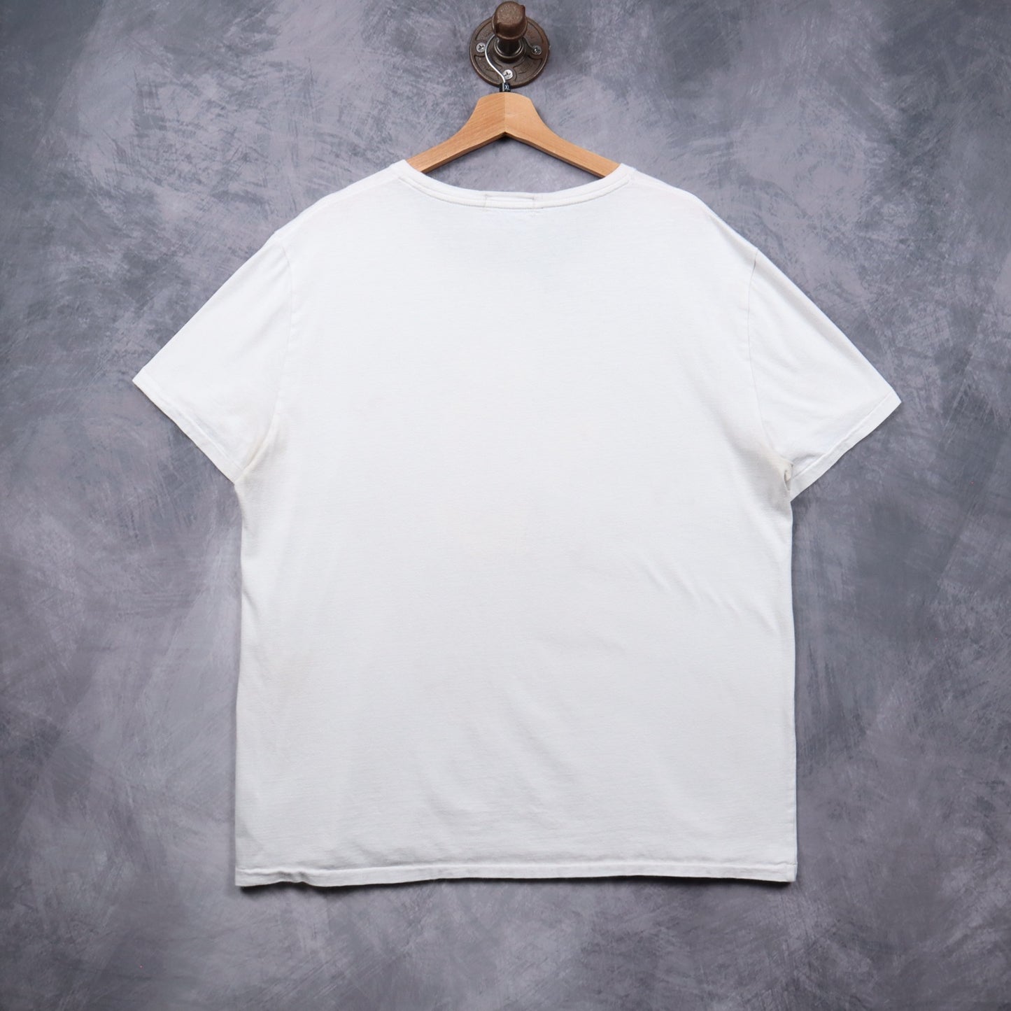 00s White Polo Ralph Lauren Surf Bear Shirt 5544