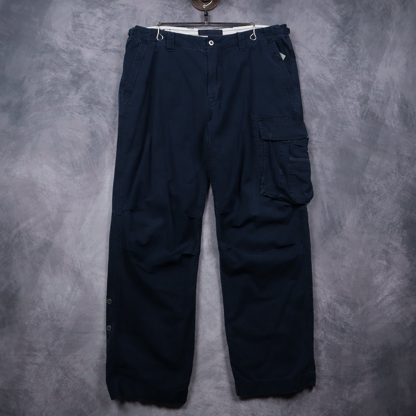 90s Navy Blue Polo Ralph LAuren Utility Cargo Pants 5061