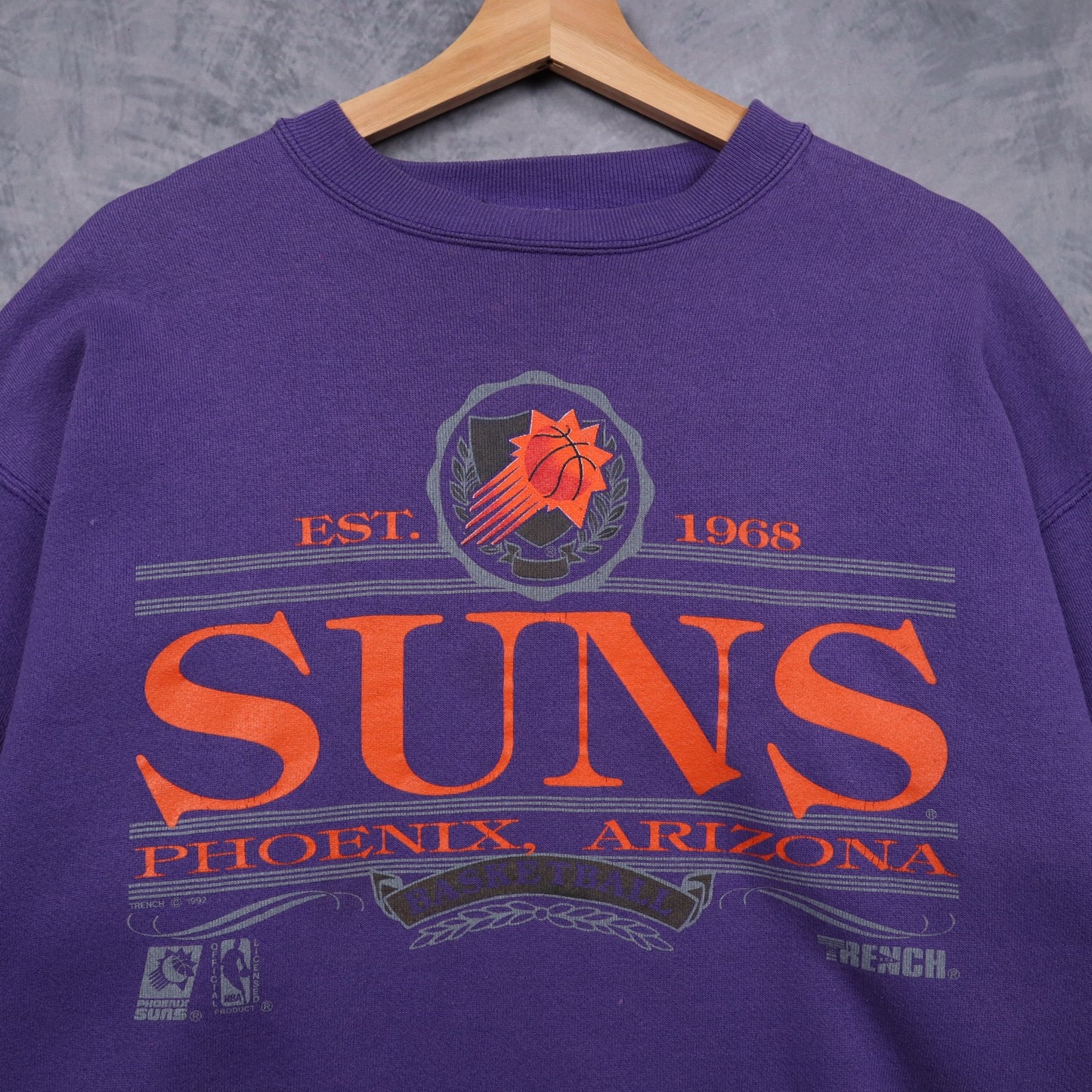 1992 Purple Phoenix Suns Crewneck 5136
