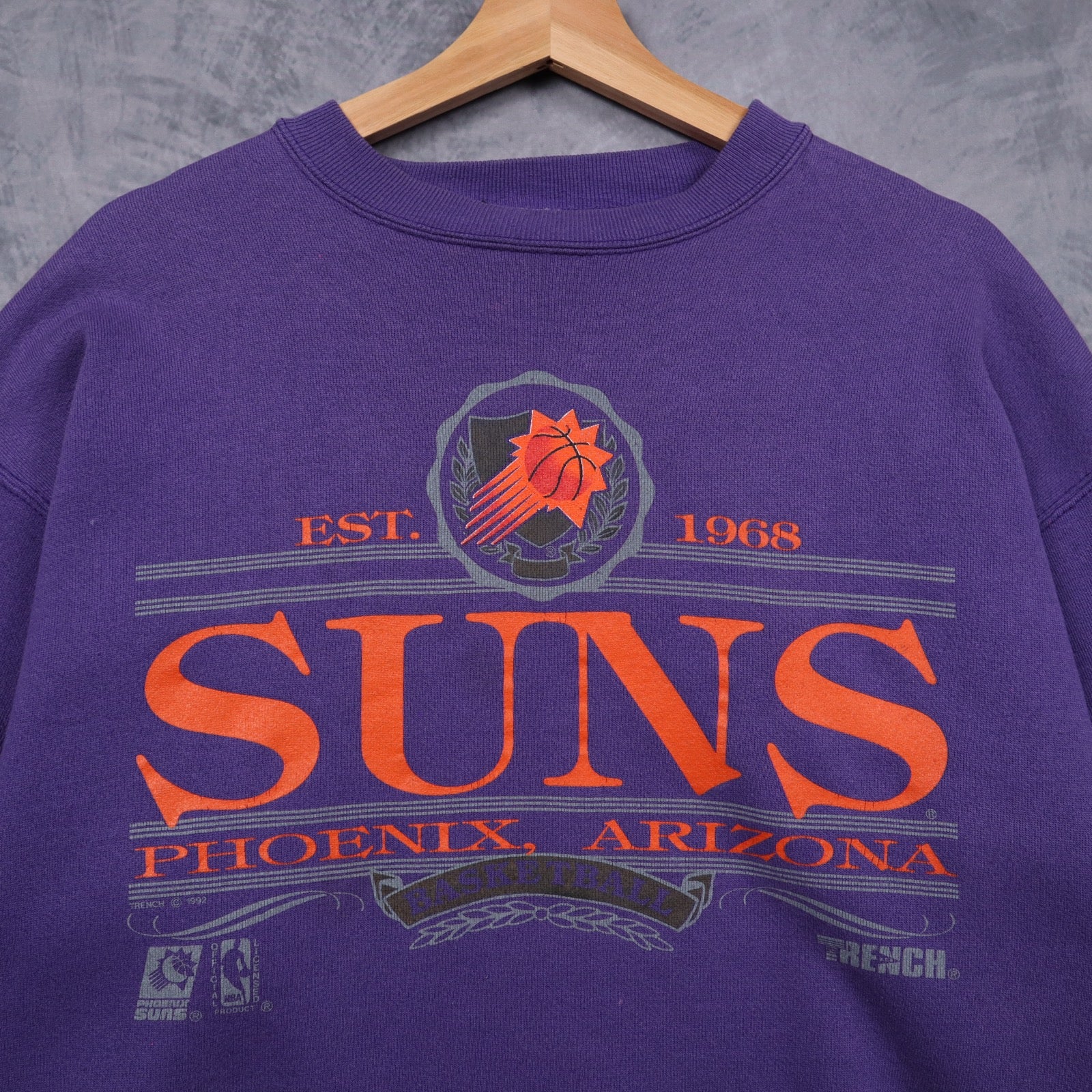 1992 Purple Phoenix Suns Crewneck 5136