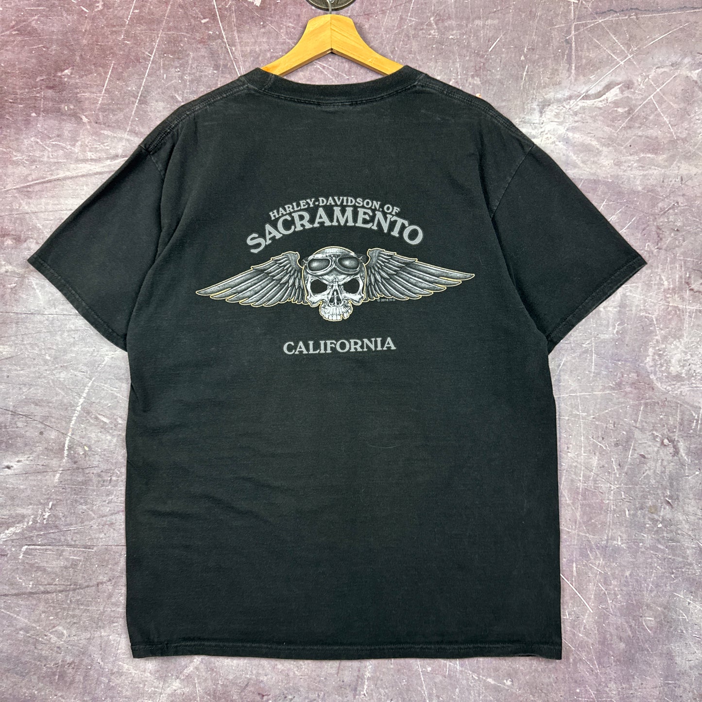 00s Black Harley Davidson Shirt 3193