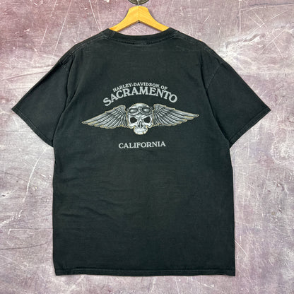 00s Black Harley Davidson Shirt 3193