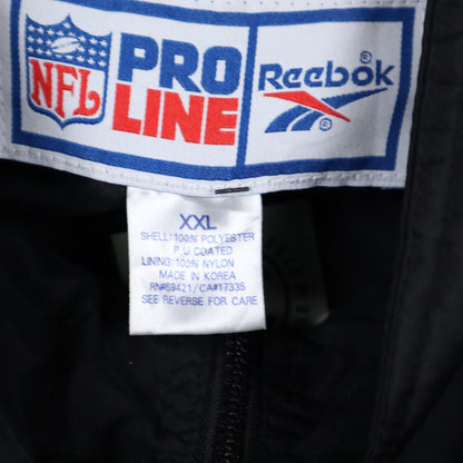 90s Black Atlanta Falcons Reebok Pro Line Jacket 6493