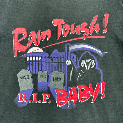 90s Black Dodge Ram Tough Shirt 3858