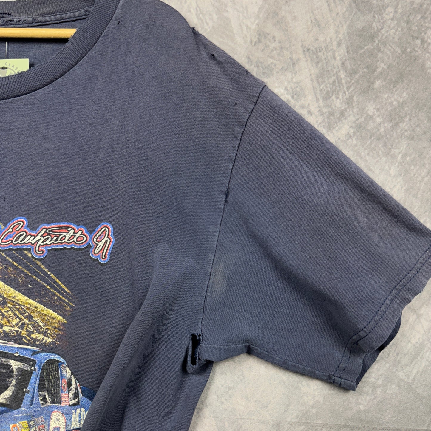 00s Blue Dale Earnhardt Jr Shirt 3976