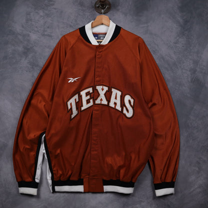 90s Burnt Orange Texas Longhorns Reebok Jacket 5948
