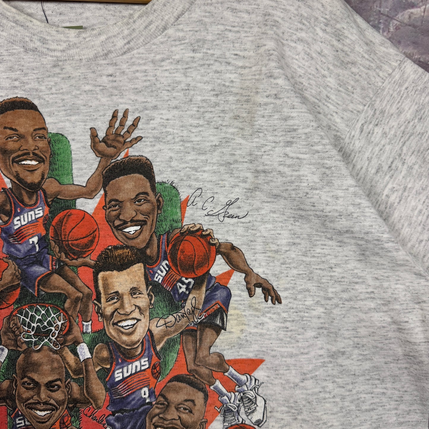 90s Grey Phoenix Suns Shirt 3314