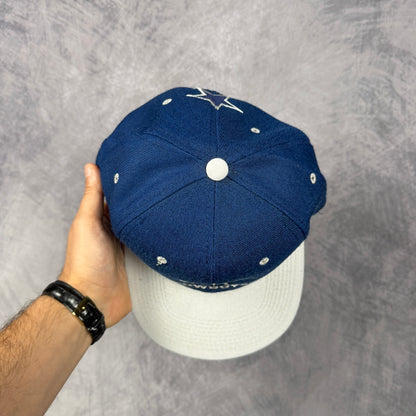 90s Navy Blue Dallas Cowboys Snapback Hat 6855