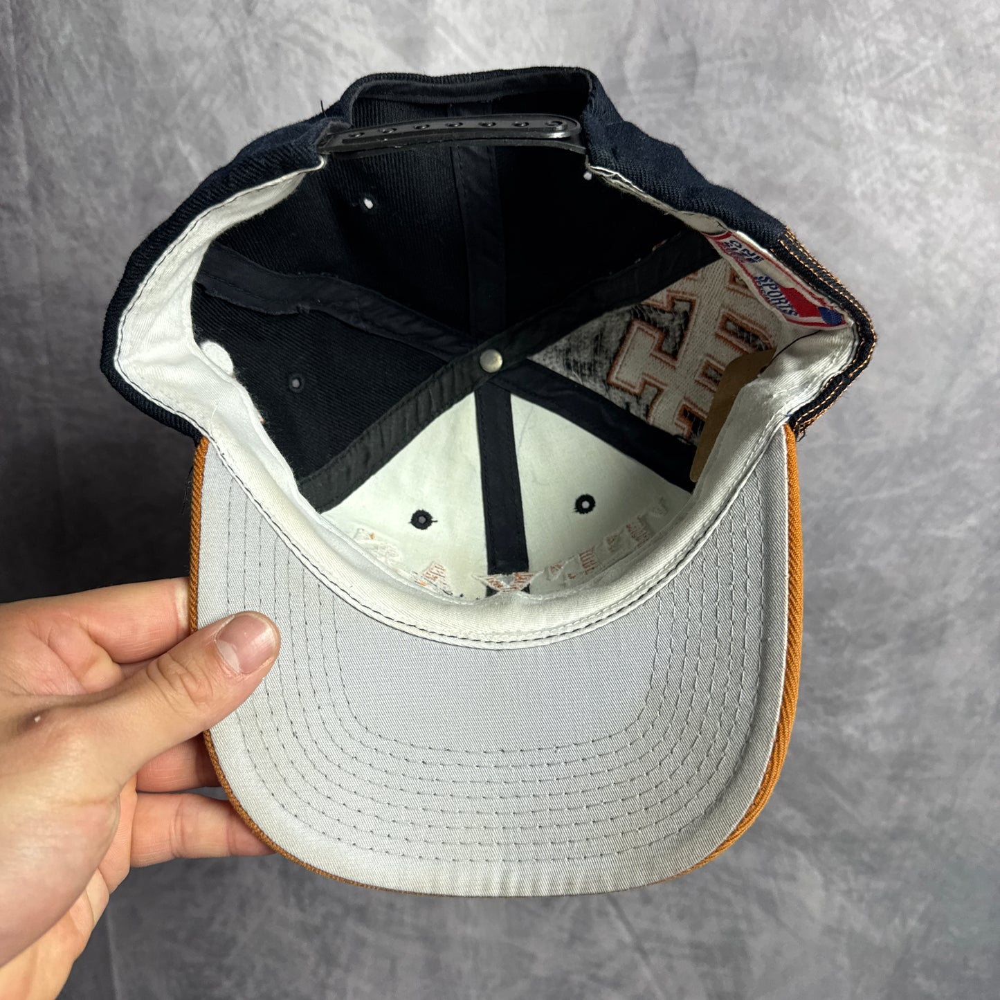 90s Texas Longhorns Sports Specialties Laser Snapback Hat 4625