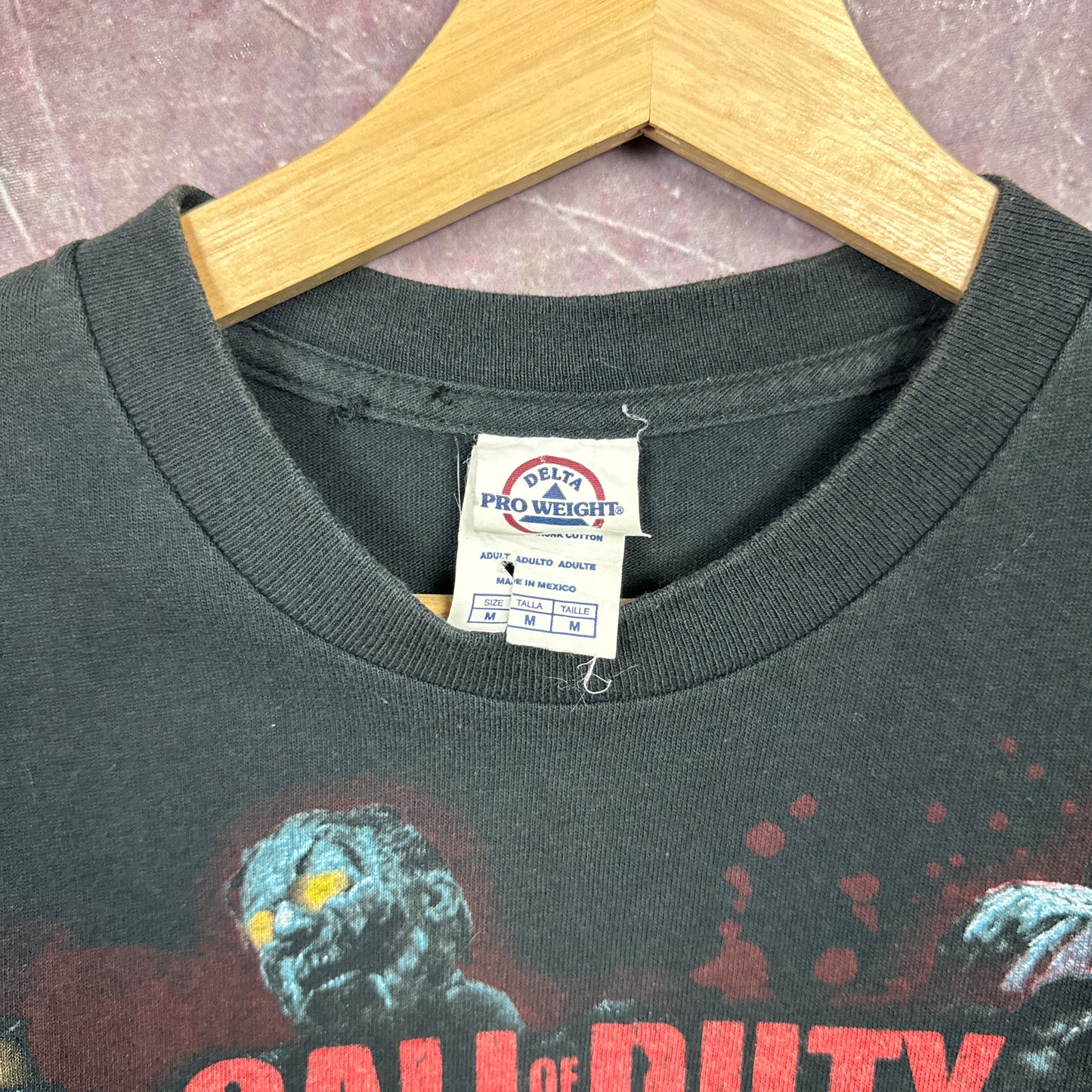00s Black Call Of Duty Zombies Shirt 3411