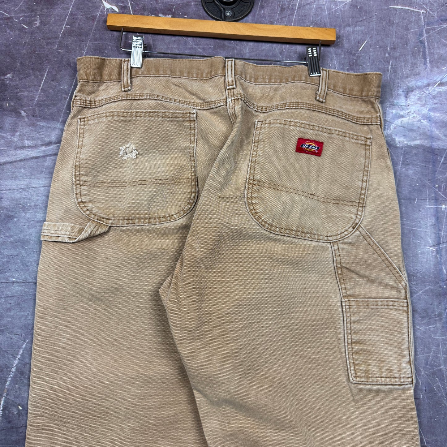 Early 00s Tan Brown Dickies Carpenter Work Pants 36x30.5 2147