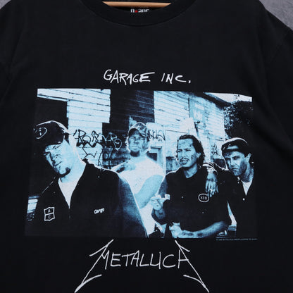 1998 Black Metallica Garage Inc. Shirt 4955