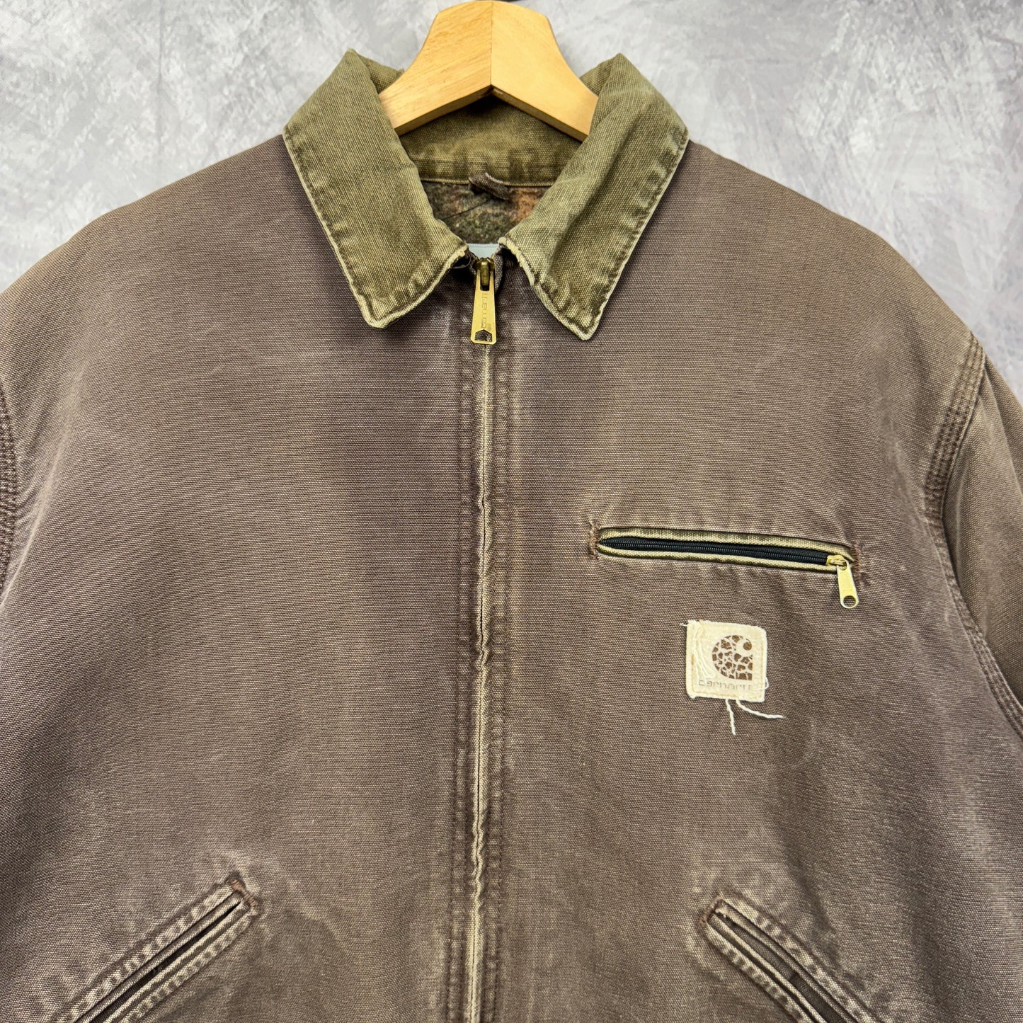 90s Plum Carhartt Detroit Jacket 4054