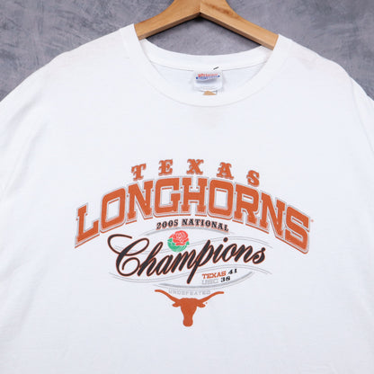 2005 White Texas Longhorns National Champions Shirt 5764