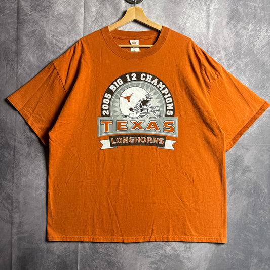 2005 Orange Texas Longhorns Big 12 Champions Shirt 4507