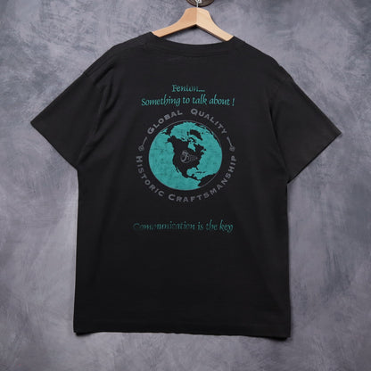 1995 Faded Black Fenton Global Quality Shirt 5357