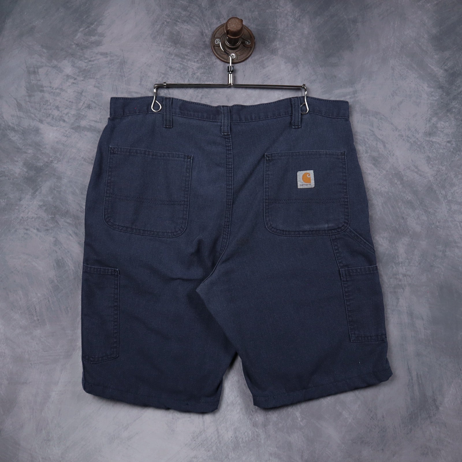 Early 2000s Navy Carhartt Dungaree Fit Carpenter Shorts 5202