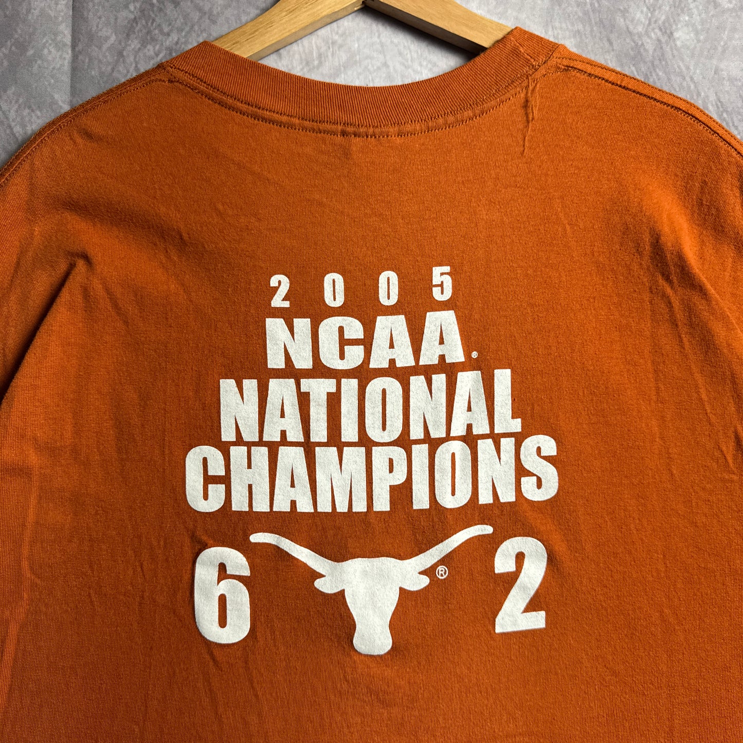 2005 Orange Texas Longhorns Baseball National Champions Shirt 4501