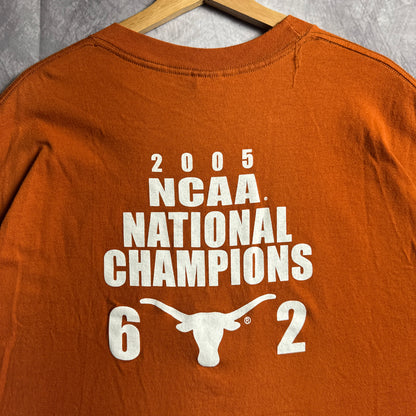 2005 Orange Texas Longhorns Baseball National Champions Shirt 4501